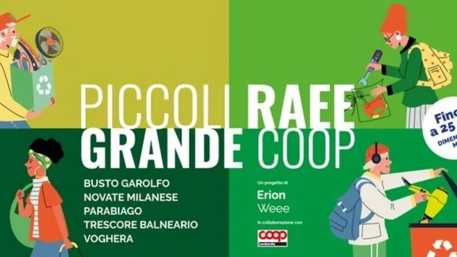 piccoli RAEE supermercato