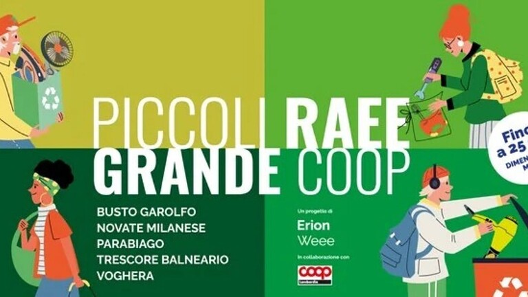 piccoli RAEE supermercato