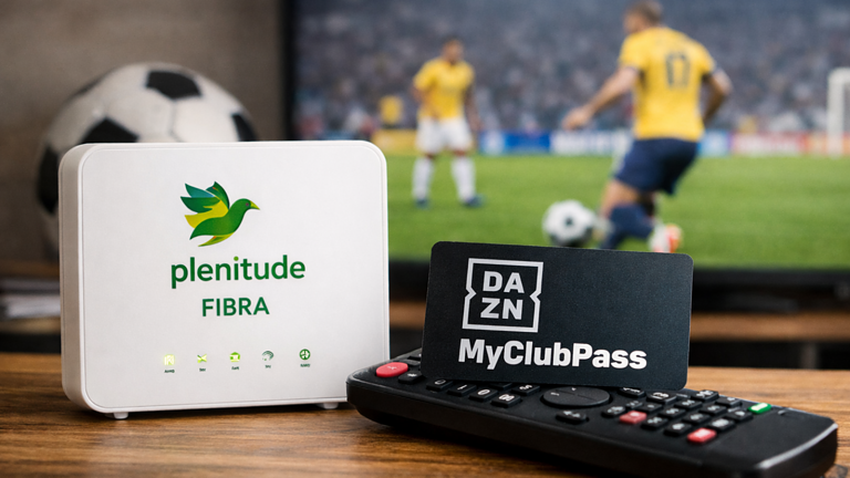 Plenitude Fibra a 19,90€ con 3 mesi gratis di DAZN: l'offerta è tornata - Plenitude Fibra DAZN