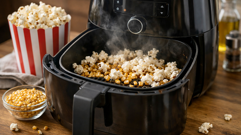 Popcorn nella friggitrice ad aria: funziona davvero? - popcorn friggitrice ad aria