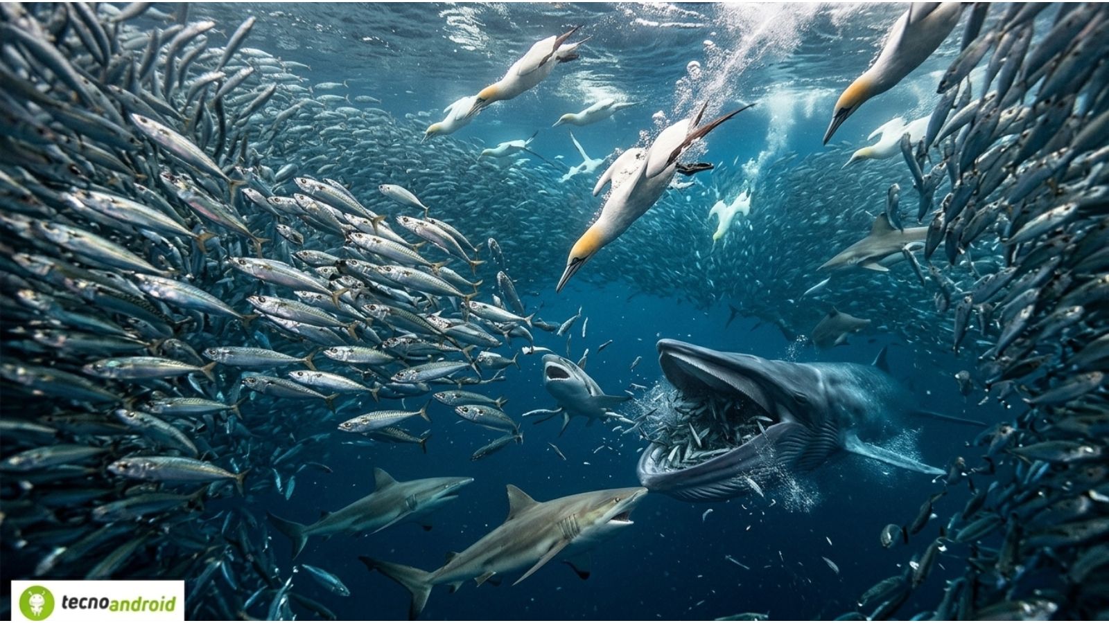 Predazione record nell’oceano: oltre 10 milioni di prede in un solo evento