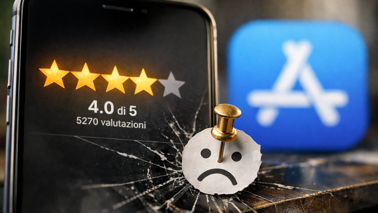 App Store, perché una recensione a 4 stelle può danneggiare un'app - recensione 4 stelle App