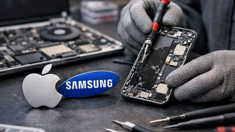 Samsung e Apple ultime per riparabilità: chi è in testa sorprende - riparabilità smartphone