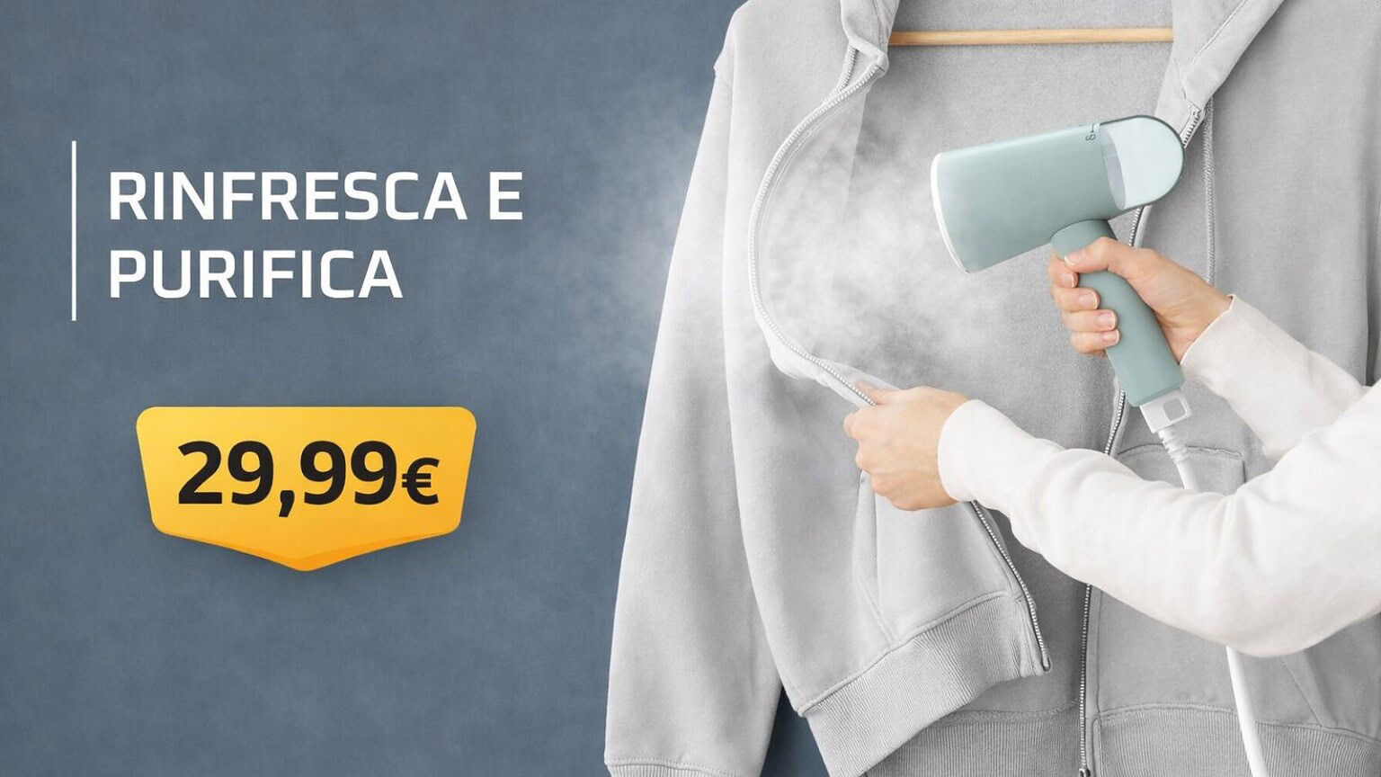 Rowenta Origin Travel: lo stiratore verticale su Amazon in super promo