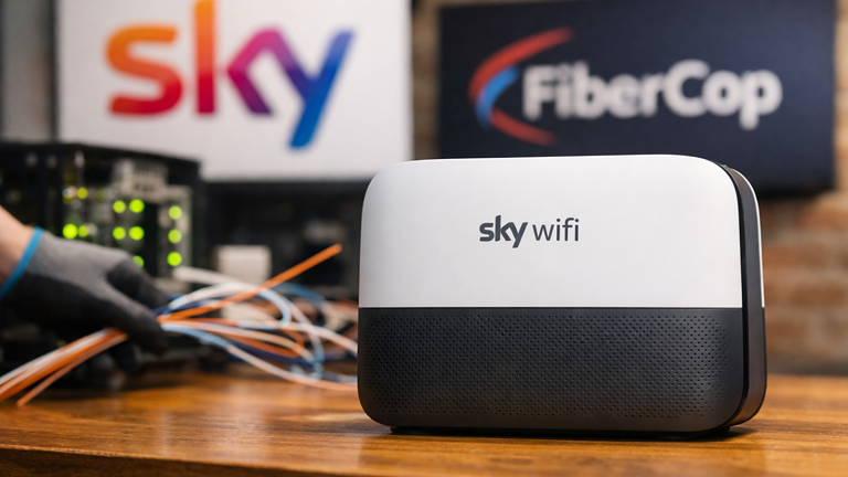 Sky Wifi su rete FiberCop: prezzi e copertura, cosa cambia ora - Sky Wifi FiberCop