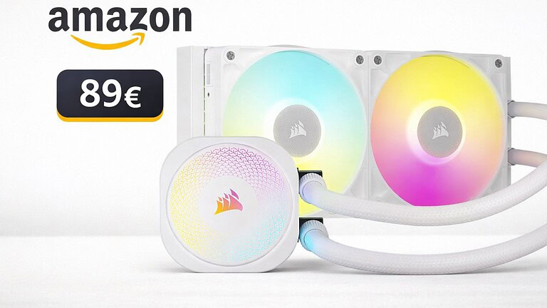 Corsair iCUE Titan 240 RX: sconto del 47% su Amazon, occasione rara