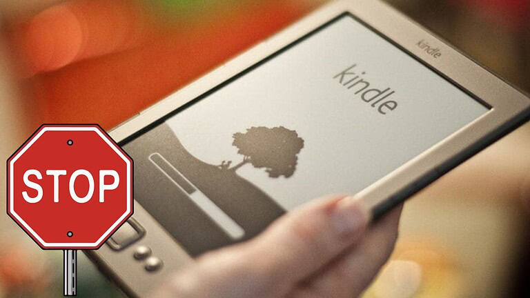 vecchi Kindle supporto