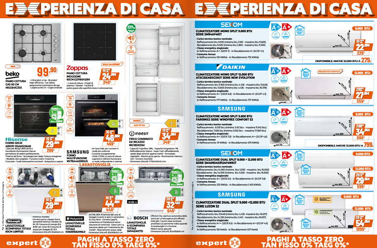 volantino Expert aprile 2026 - immagine 14 Volantino Expert: le offerte Experienza di casa sono super.