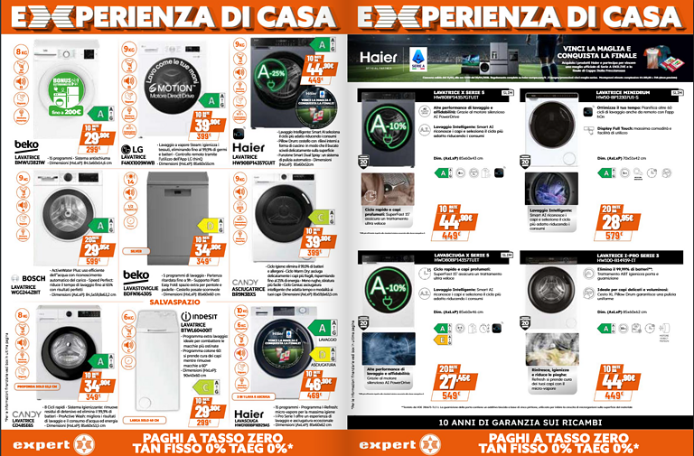 volantino Expert aprile 2026 - immagine 12 Volantino Expert: le offerte Experienza di casa sono super.