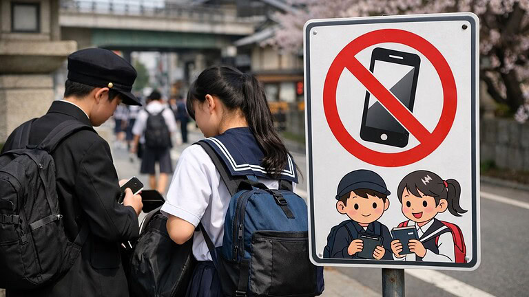 Giappone, una città contrasta l'uso degli smartphone tra i giovani