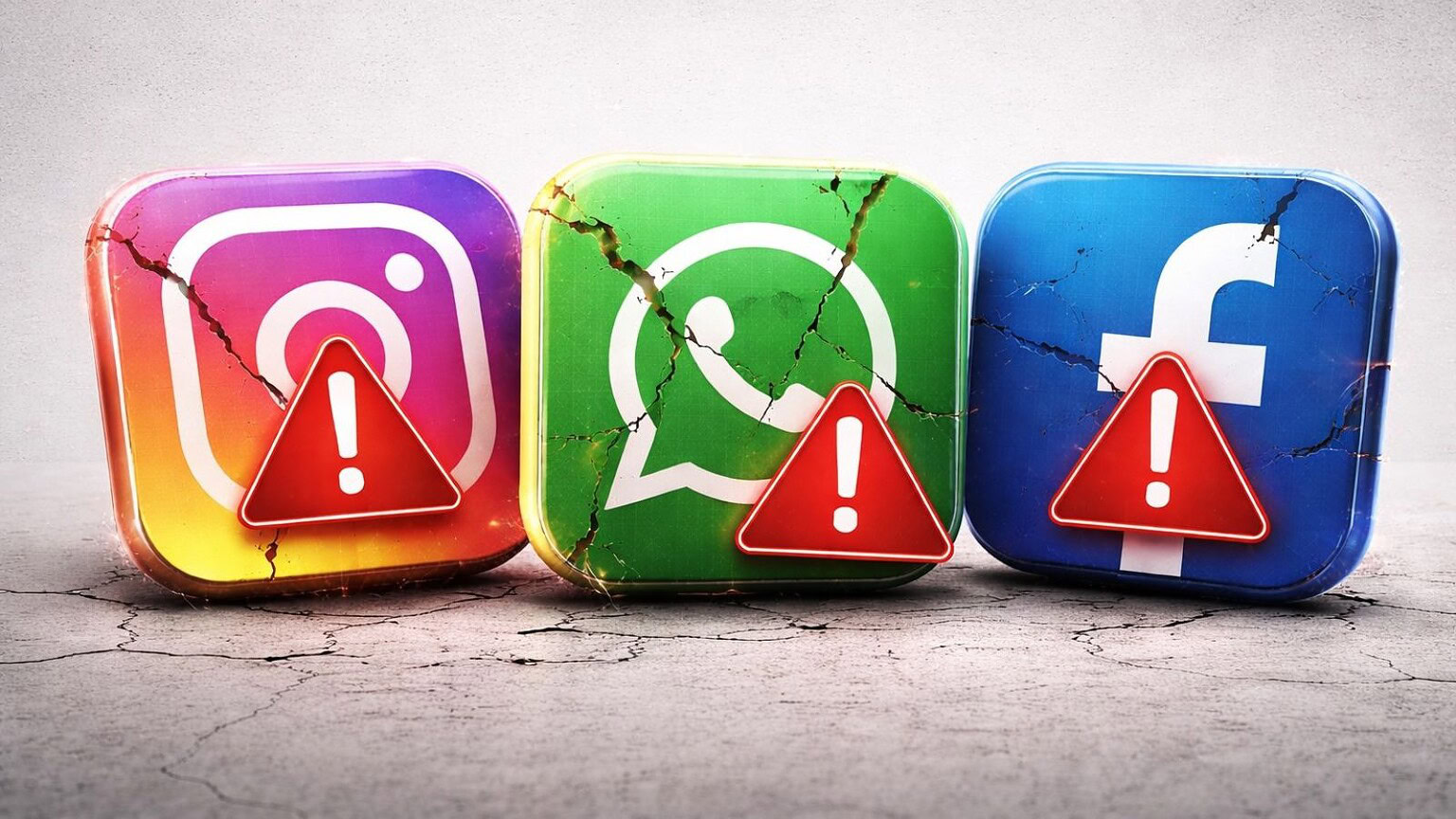 WhatsApp Facebook Instagram down