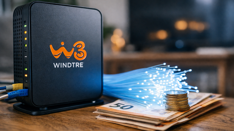 WINDTRE Super Fibra, scattano i nuovi prezzi: ecco cosa cambia - WINDTRE Super Fibra prezzi