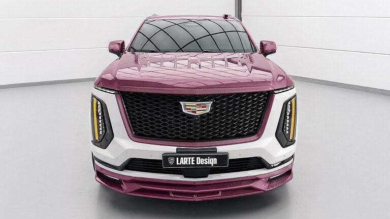 Cadillac Escalade in carbonio rosa: il progetto che nessuno si aspettava