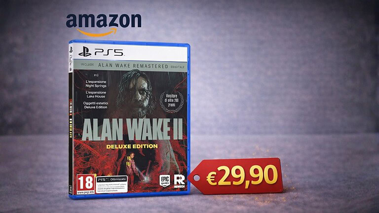 Alan Wake II Deluxe Edition: il prezzo su Amazon è imperdibile