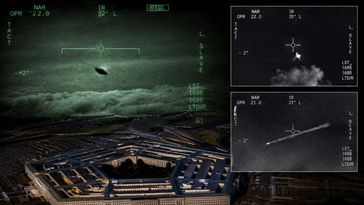 UFO, nuovi video dal Pentagono: mostrate scie e figure misteriose
