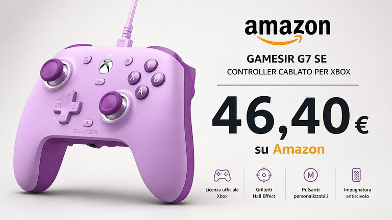 GameSir G7 SE, il controller Xbox in offerta su Amazon: prezzo assurdo