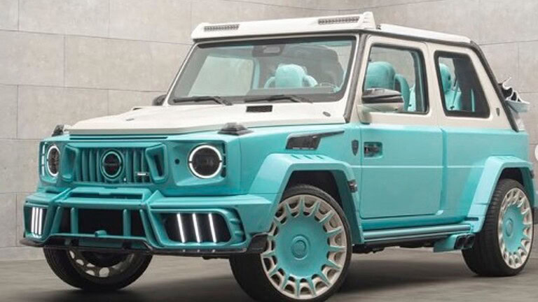 Mercedes Classe G Mansory Azura cabrio: il nuovo modello che divide il web