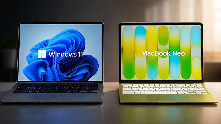 Microsoft spinge i laptop Windows 11 contro MacBook Neo ma non ce n'è