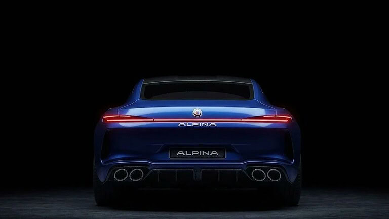 Vision BMW Alpina, le foto trapelate svelano una sorpresa inattesa