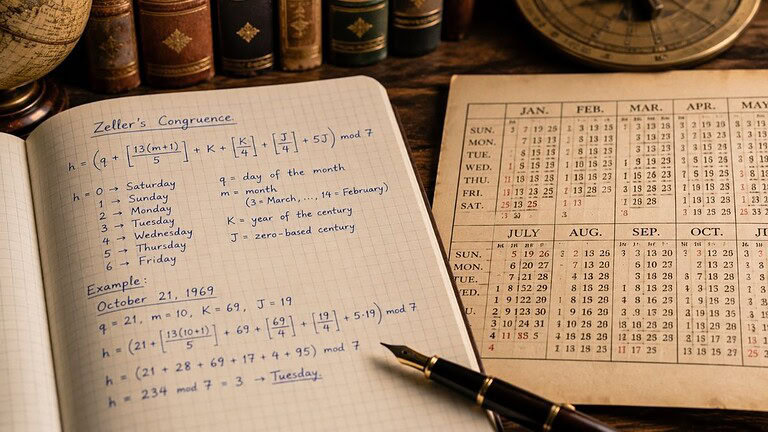 Doomsday Algorithm: il trucco per sapere il giorno di qualsiasi data
