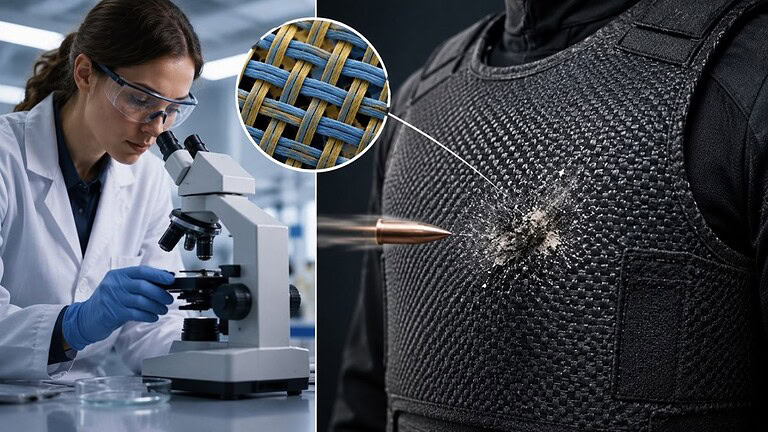 Supermateriale antiproiettile realizzato dagli scienziati senza chimica