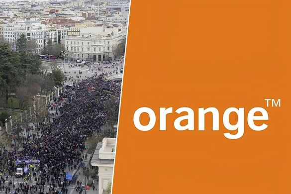 Orange e il 5G Advanced proteggono la visita del Papa in Spagna