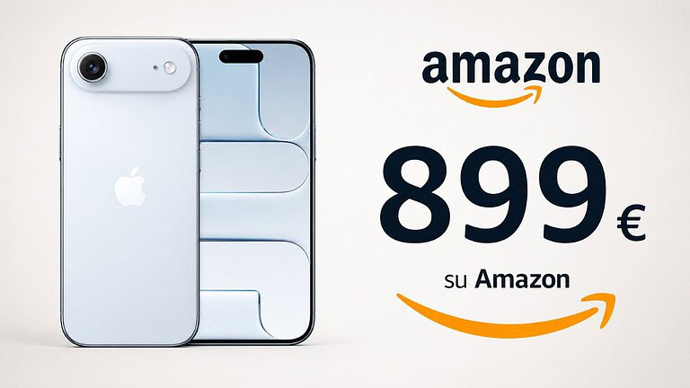 iPhone Air 256 GB a 899€ su Amazon: sconto del 27% sul listino
