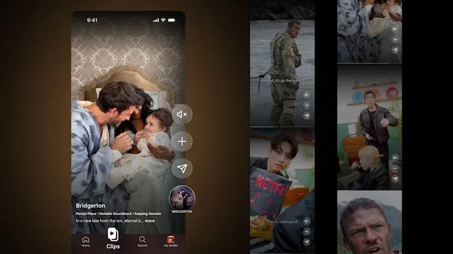 Netflix cambia: arrivano le Clip, un feed verticale in stile TikTok