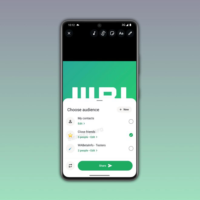 WhatsApp aggiorna la lista degli amici stretti per un controllo maggiore sugli Stati