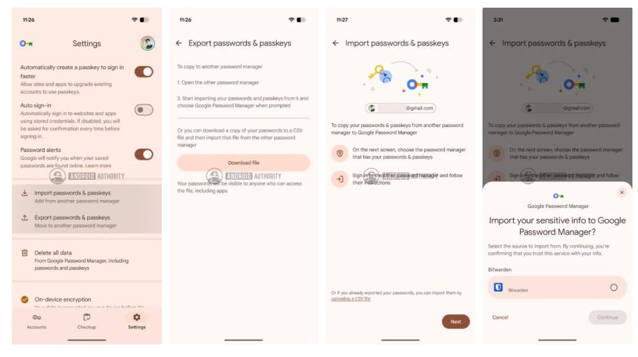 Android Passkey