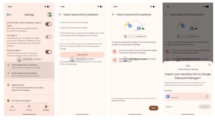Android Passkey
