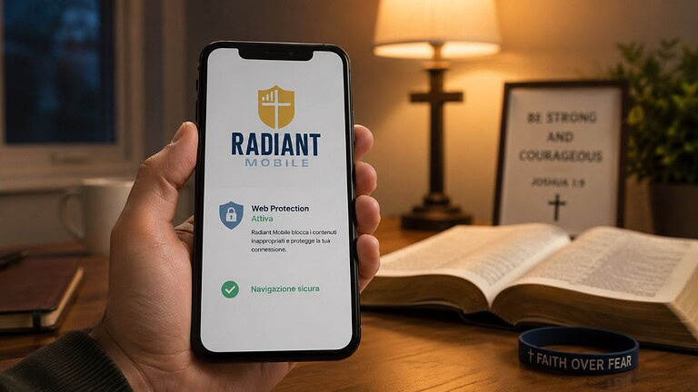 Radiant Mobile: l'operatore cristiano che blocca il porno