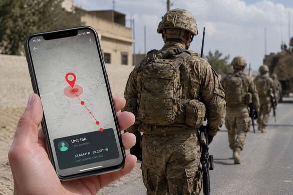 Soldati USA tracciabili dagli smartphone: l’allarme arriva al Pentagono