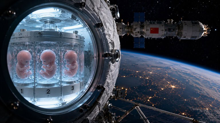 Embrioni umani simulati nello spazio: la Cina prova il miracolo