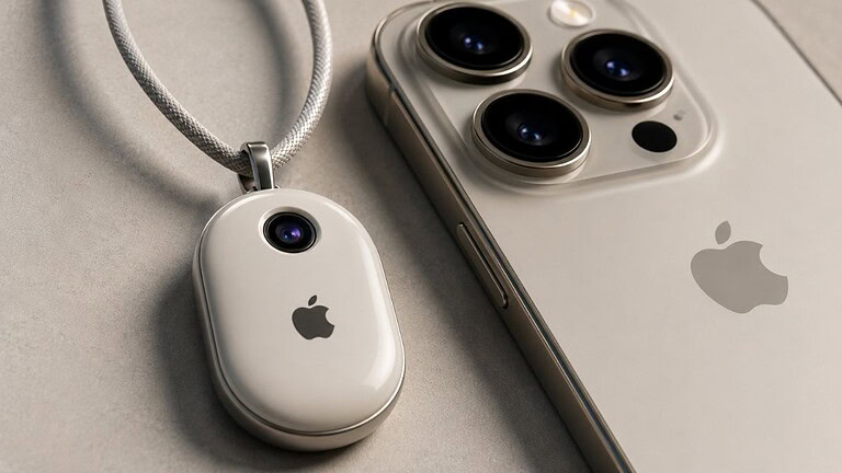 Apple sviluppa un ciondolo AI con fotocamera per iPhone