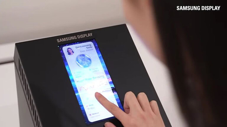 Samsung Sensor OLED: ecco un display in grado di leggere il cuore