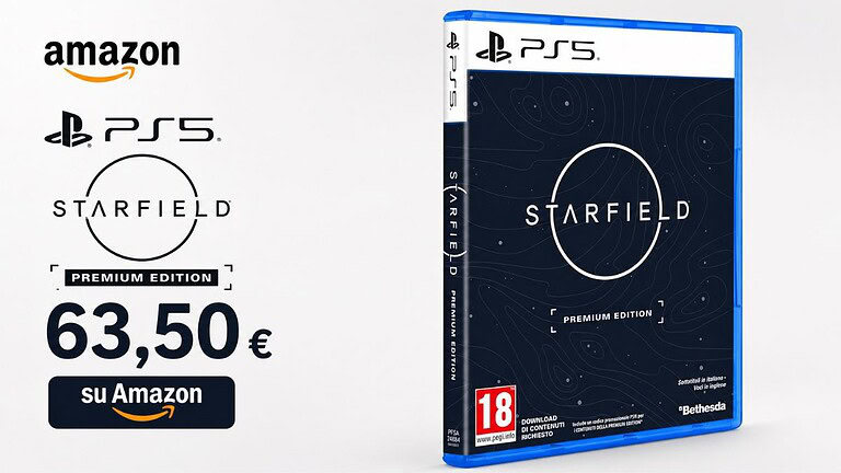 Starfield Premium Edition per PS5: su Amazon è crollato a prezzo bomba