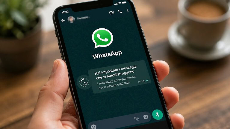 WhatsApp: arrivano i messaggi di testo che si autodistruggono