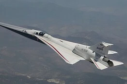 NASA X59, primo test del volo supersonico senza boato
