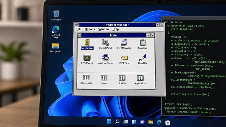 Windows 11 nasconde ancora codice di Windows 95, ma perché?