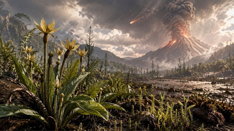 Piante da fiore: i "mostri" botanici nati dalle estinzioni di massa