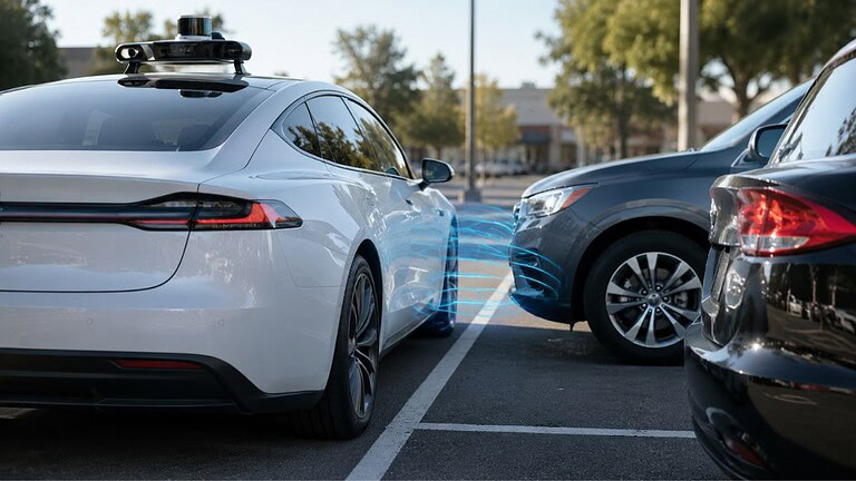 Ford lavora a un’auto autonoma che evita gli urti anche da parcheggiata