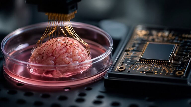Cellule cerebrali e microchip insieme: il progetto unico al mondo