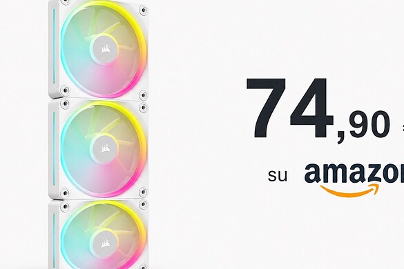 Ventole Corsair, il super sconto su Amazon è allettante: -44%