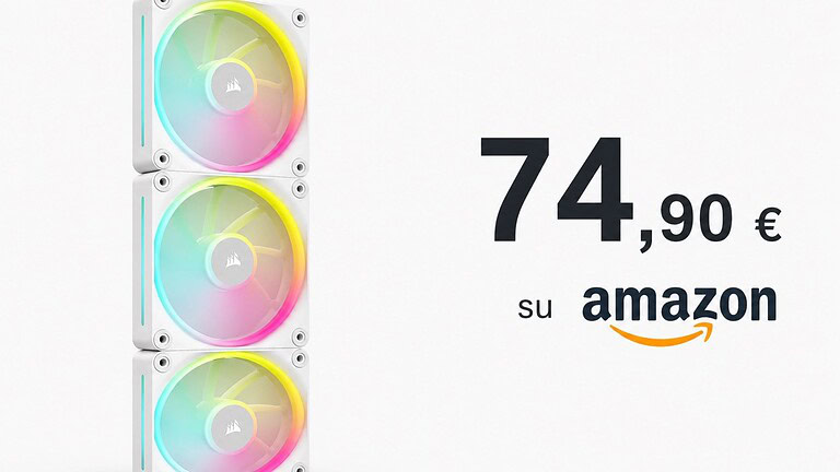 Ventole Corsair, il super sconto su Amazon è allettante: -44%