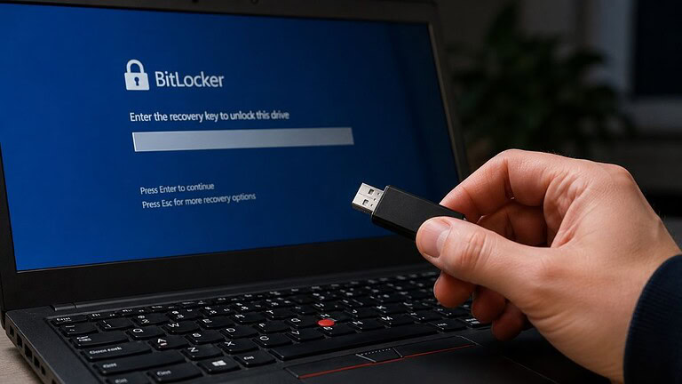 BitLocker aggirato con una chiavetta USB: l'exploit ora spaventa