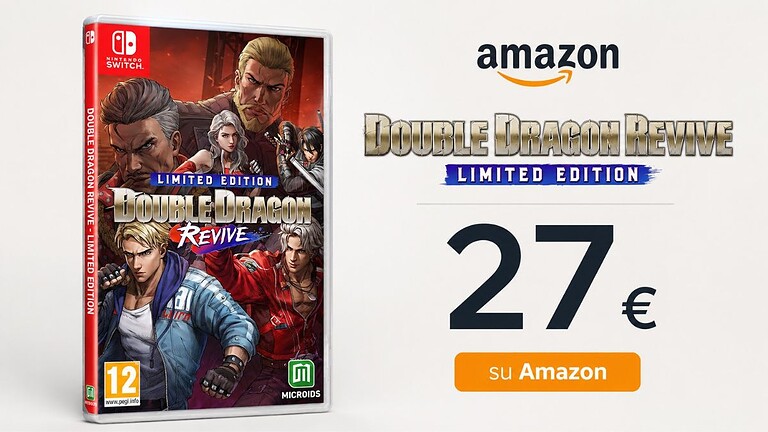 Double Dragon Revive per Switch crolla del 28%: il gioco in sconto su Amazon