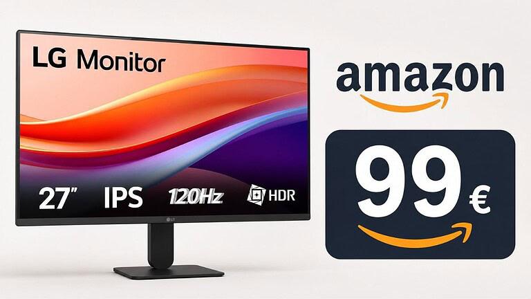 LG 27 pollici a 99€ su Amazon: un'offerta da non farsi sfuggire
