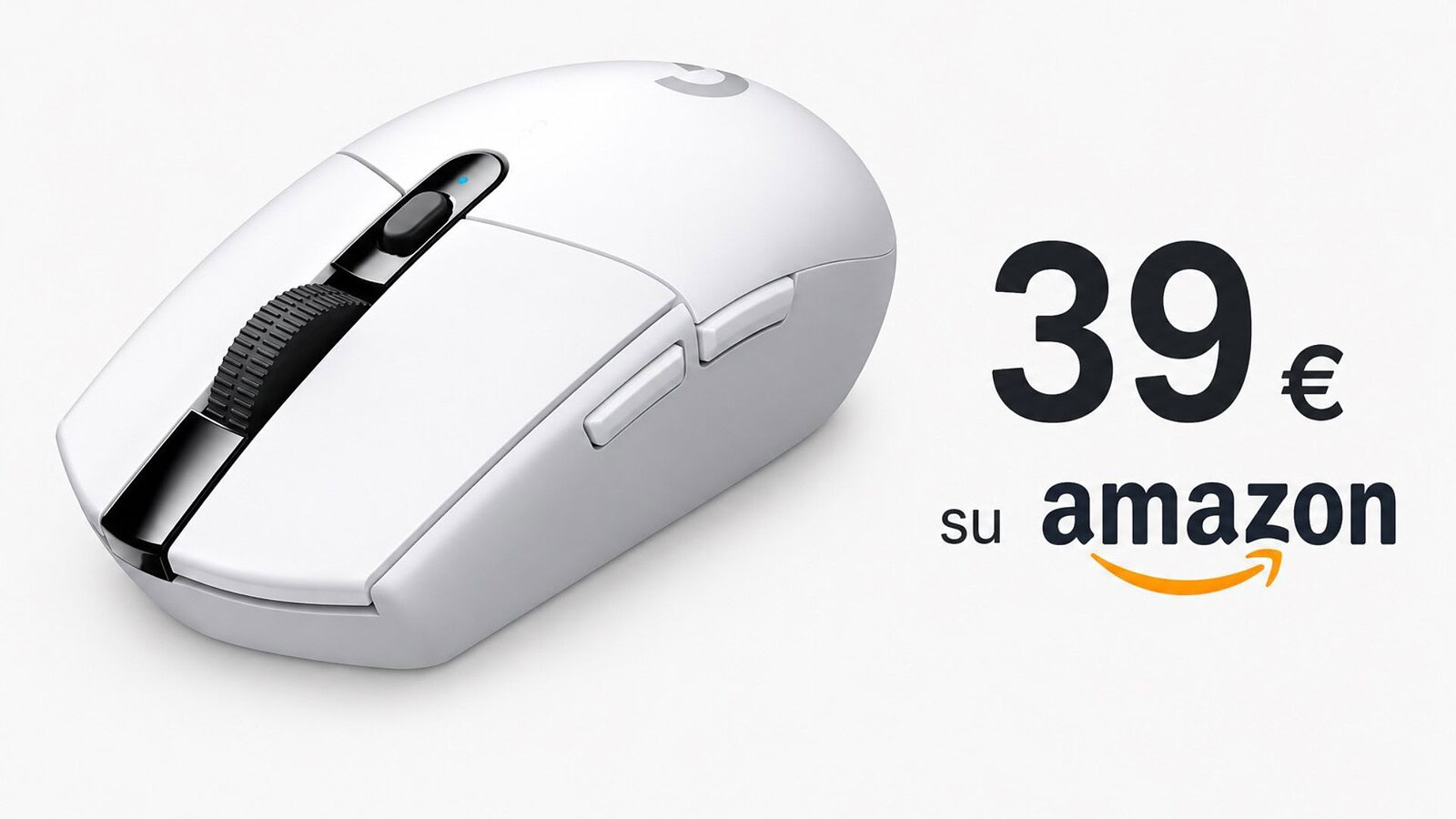 Logitech G305 al minimo storico su Amazon: il mouse a metà prezzo
