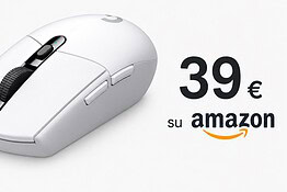Logitech G305 al minimo storico su Amazon: il mouse a metà prezzo